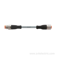 IP67 M12 male to female connection cable